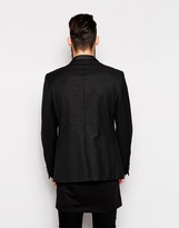 Thumbnail for your product : ASOS Skinny Fit Party Blazer In Silver Fleck