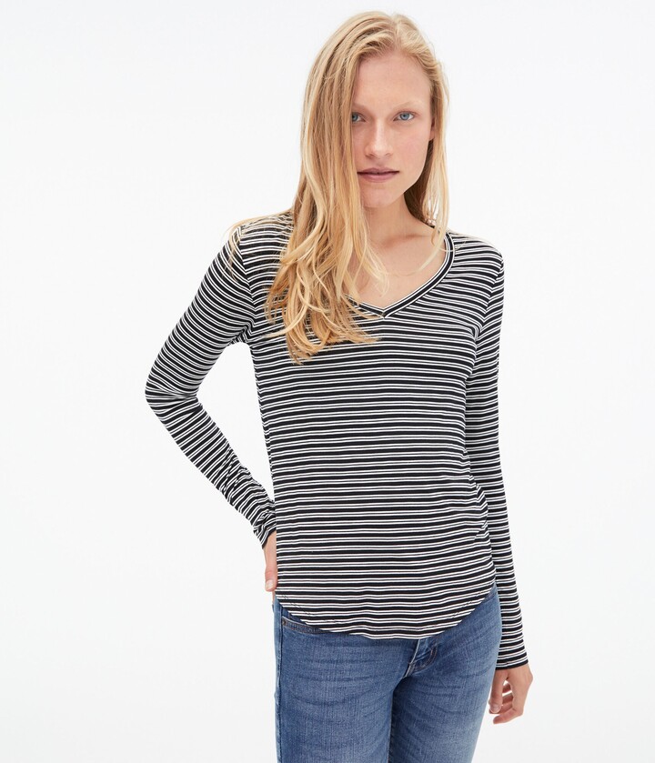 Womens Super Soft Long Sleeve Tee | Shop the largest collection of fashion | ShopStyle