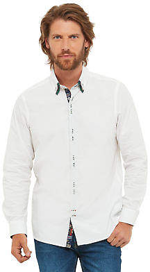 Joe Browns Mens Long Sleeve Triple Collar Cotton Shirt