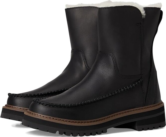 L.L. Bean Camden Hill Moto Women's Boots Cowboy Women's Boots Black : 6.5 B - Medium, Leather