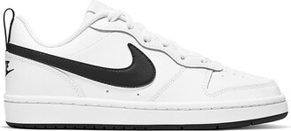 Nike Kids Court Borough Low 2 Trainers In Leather