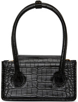 Thumbnail for your product : Marge Sherwood Black Croc Mini Grandma Bag