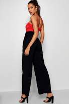 Thumbnail for your product : boohoo Paperbag Waist Trousers