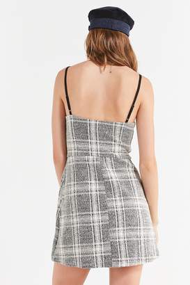 Urban Outfitters Cher Straight-Neck Mini Dress