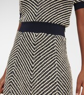 Thumbnail for your product : Tory Burch Striped knit maxi skirt