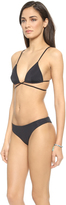 Thumbnail for your product : Mara Hoffman Beaded Triangle Bikini Top