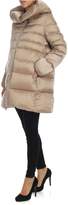 Thumbnail for your product : Add Down Add Puffy Neck Hooded Padded Jacket