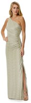 Thumbnail for your product : Laundry by Shelli Segal Foiled One-Shoulder Gown