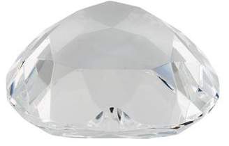 Rosenthal Crystal Heart Paperweight