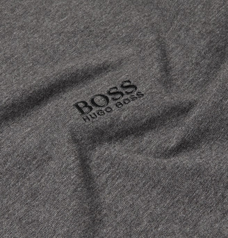 HUGO BOSS Logo-Embroidered Stretch Cotton-Jersey T-Shirt