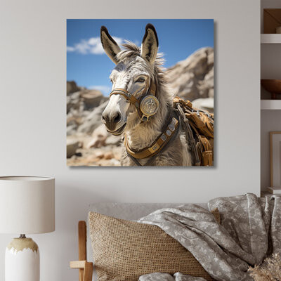Foundstone Countryside Donkey Horizon V - Donkey Wall Art