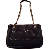 Thumbnail for your product : Chanel Black Quilted Lambskin Charm Vintage Shopping Tote Bag