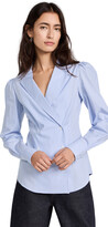 Thumbnail for your product : Marissa Webb Hadley Double Button Down Blouse