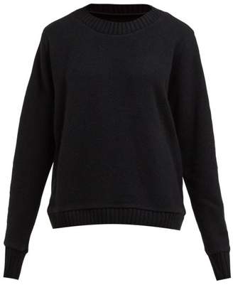 The Elder Statesman Reg Forest-intarsia Cashmere Sweater - Womens - Black Multi