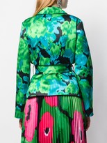 Thumbnail for your product : Richard Quinn Floral Print Cinched Jacket