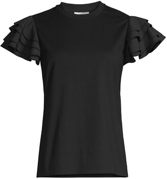 Jason Wu Ruffle Sleeve T-Shirt