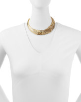 Thumbnail for your product : Alexis Bittar Crystal-Embellished Swan Collar Necklace