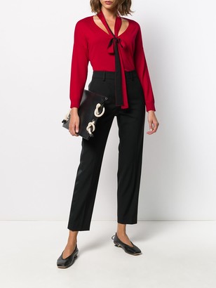 RED Valentino Bow-Detailed Jumper