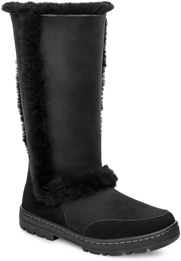 ugg womens classic tall boots black