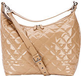 Thumbnail for your product : JP Lizzy Caramel Patent Hobo Diaper Bag