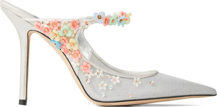 Jimmy Choo 100mm Bing Daisy pumps