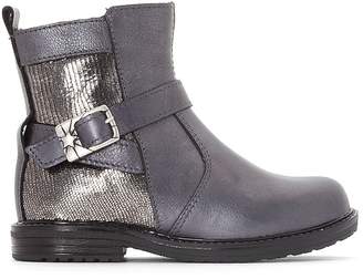 Bopy Kids Siro Ankle Boots with Buckle Detail