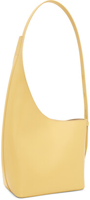 Aesther Ekme Yellow Demi Lune Shoulder Bag