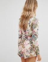 Thumbnail for your product : Love Floral Print Romper