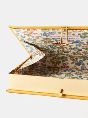 Olympia Le-Tan Van Gogh's Olive Trees Book Clutch Bag