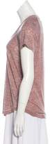 Thumbnail for your product : Etoile Isabel Marant Semi-Sheer Scoop Neck T-Shirt