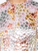 Thumbnail for your product : Adam Lippes painted textured mini dress
