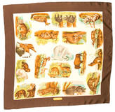 Thumbnail for your product : Gucci Satin Wildlife Scarf
