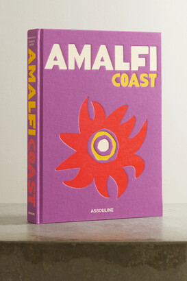 Assouline Amalfi Coast By Carlos Souza Hardcover Book - Purple