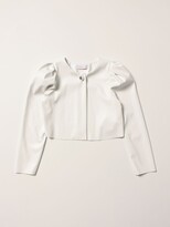 Thumbnail for your product : MonnaLisa bolero in synthetic leather