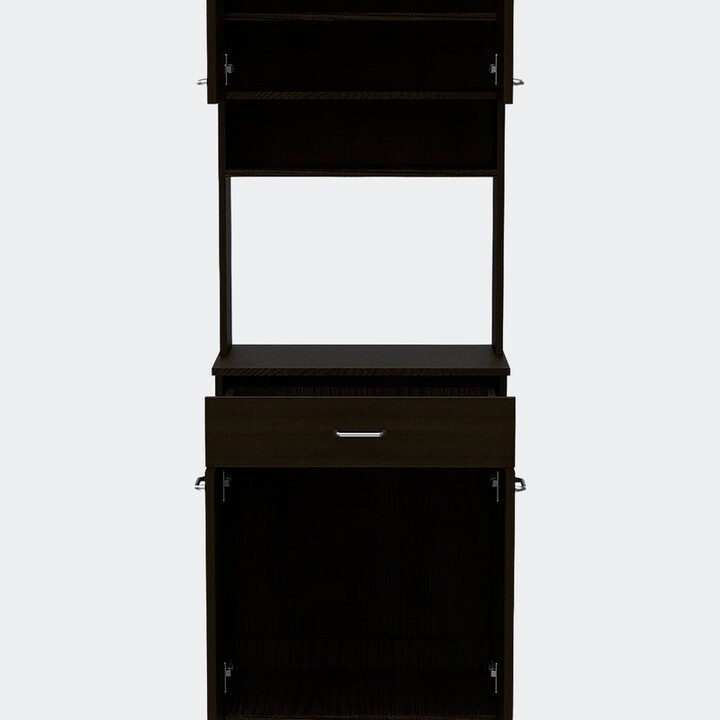 FM Furniture Bay Area Pantry, Two Door One Drawer, Four