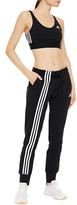 Thumbnail for your product : adidas Stretch-cotton Jersey Sports Bra