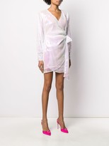 Thumbnail for your product : The Andamane Carly sequinned wrap dress