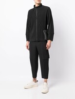 Thumbnail for your product : Homme Plissé Issey Miyake Pleated Zip-Up Jacket