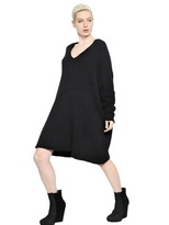 Thumbnail for your product : Gareth Pugh Brushed Wool Knit Dress