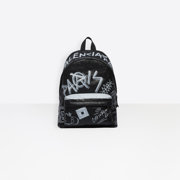 Balenciaga Explorer Backpack Graffiti ShopStyle