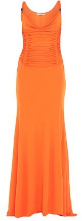 roberto cavalli orange dress