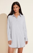 Thumbnail for your product : Eberjey Sleep Separates Boyfriend Lounge Shirt, Heather Grey XL