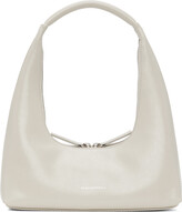 Thumbnail for your product : Marge Sherwood White Crinkled Shoulder Bag