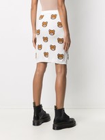 Thumbnail for your product : Moschino Teddy Bear Pattern Skirt