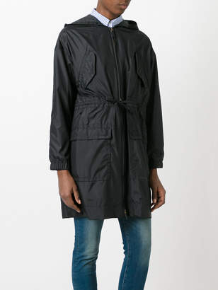 Agnona hooded raincoat