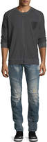 Thumbnail for your product : Pierre Balmain Distressed Skinny Moto Jeans