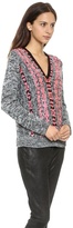 Thumbnail for your product : Twelfth St. By Cynthia Vincent Marled Pullover