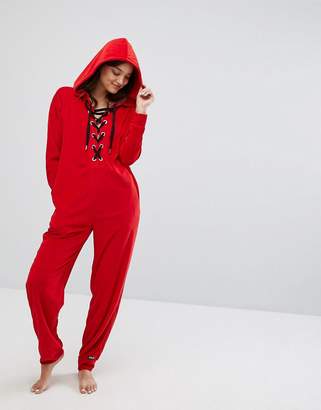 Haus By Hoxton Haus Lace Up Onesie