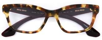 Miu Miu Eyewear embellished arm glasses