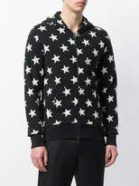 Thumbnail for your product : Hydrogen star print zipped hoodie